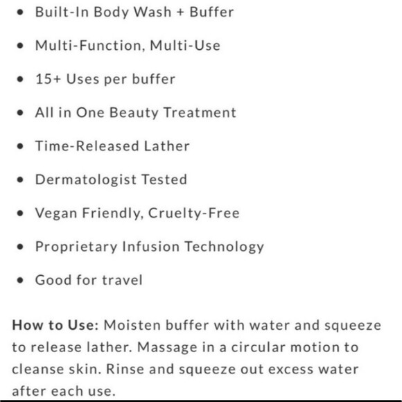 NEW Spongelle'® Multi-Use Boxed Flower Blackberry - Picture 5 of 6